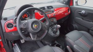 2013 Fiat 500 Abarth - Dashboard - Steering Wheel - Interior - Automobile - Review 