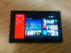Nokia Lumia 2520 : Windows 8 Tablet Review - Netflix