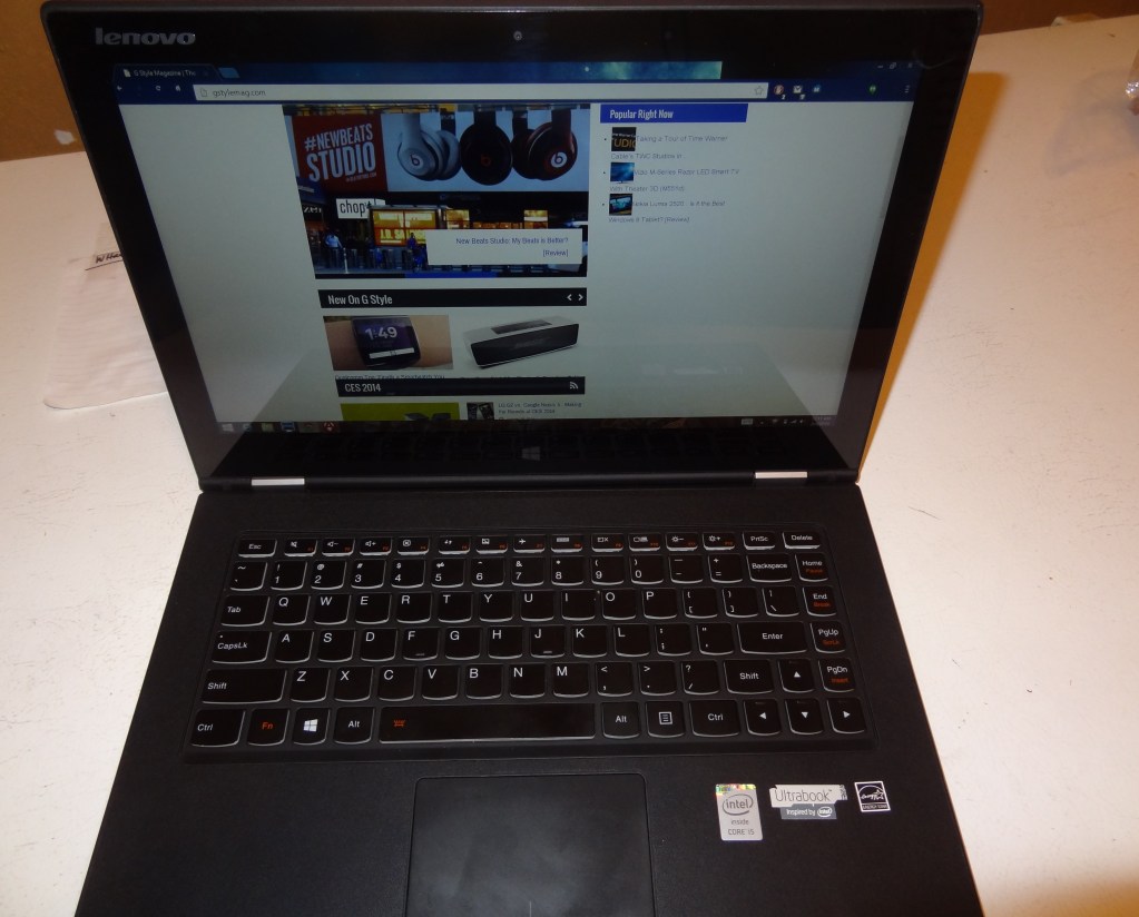Lenovo Yoga Pro 2 Hybrid Ultrabook Review - Front View (5) Lenovo Yoga Pro 2 Hybrid Ultrabook (5)
