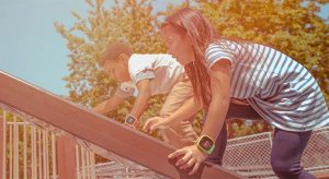 Kids With FiLIP wearable Smart Locator for kids 