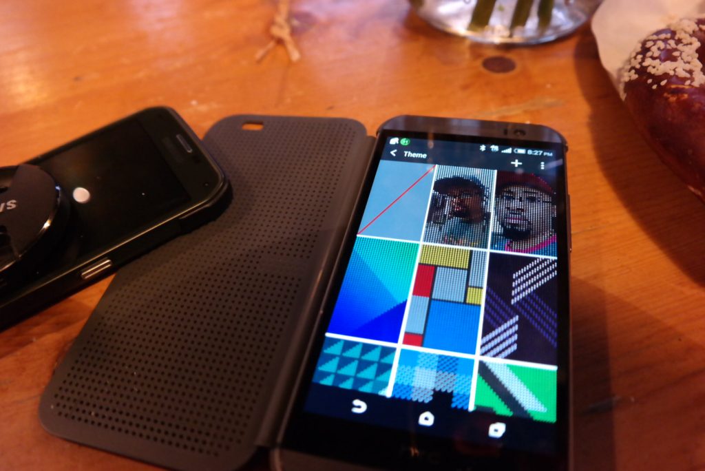 HTC One M8 Dot View Case Updated 2