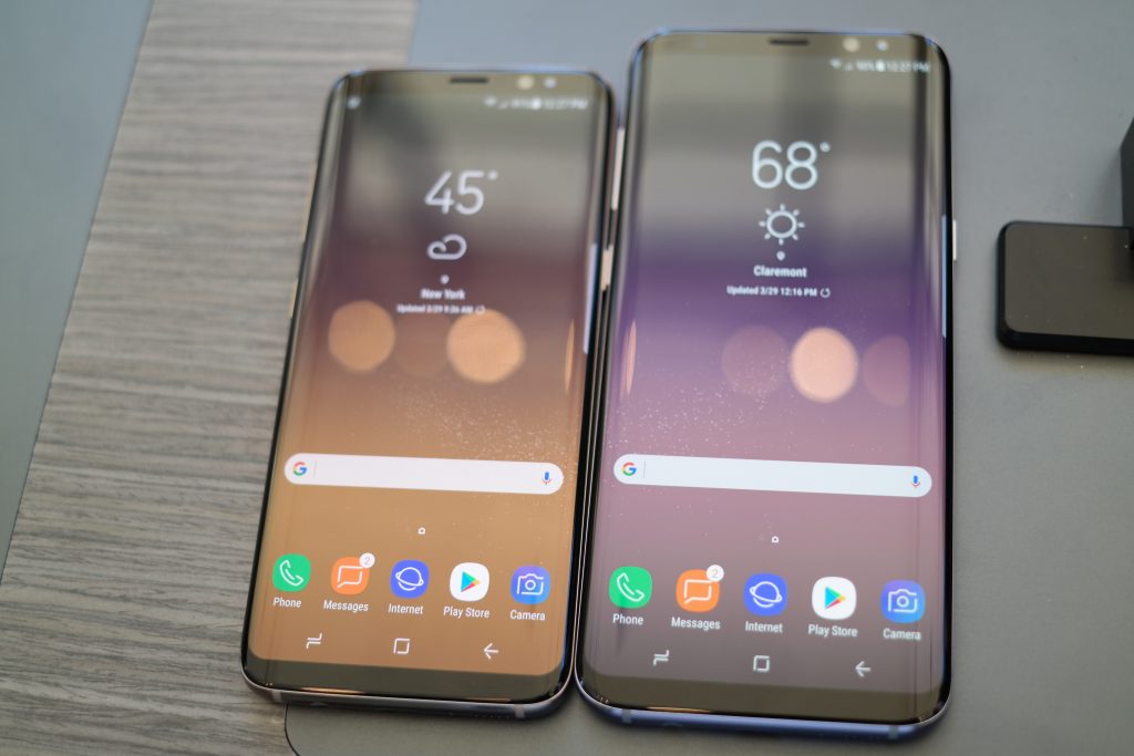 Samsung Galaxy S8 , S8 Plus