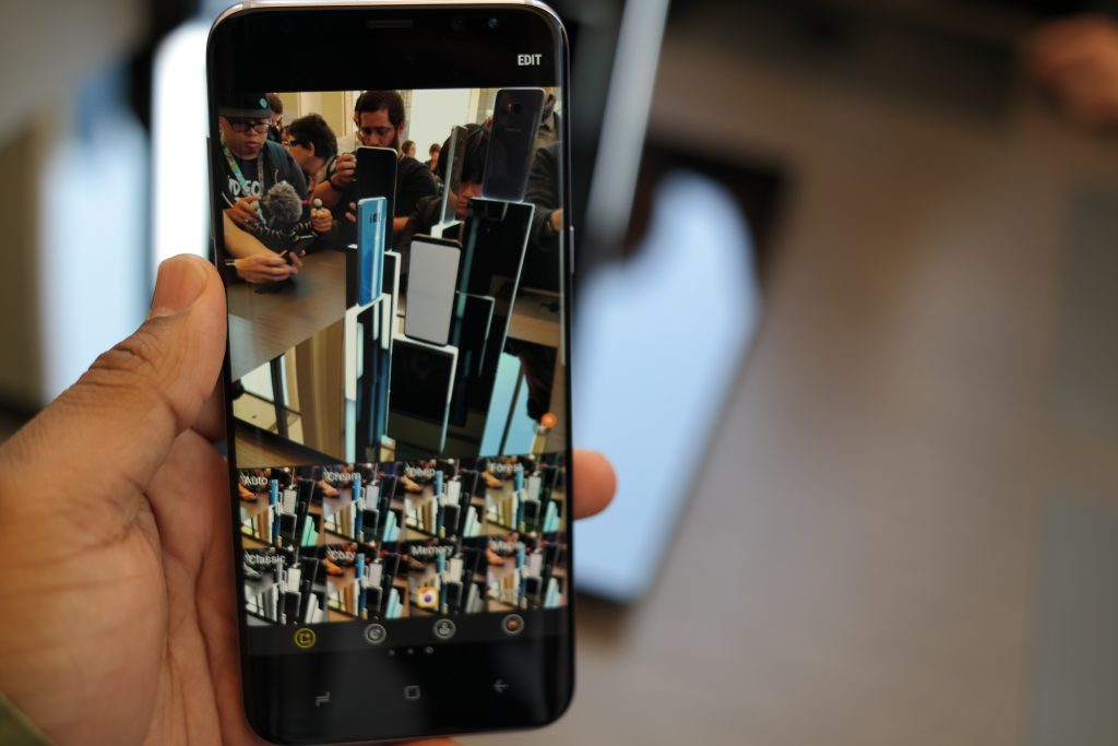 Samsung Galaxy S8 Camera Mode