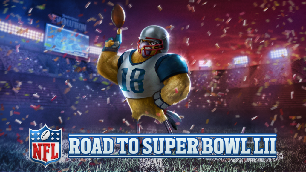 angry birds Evo NFL