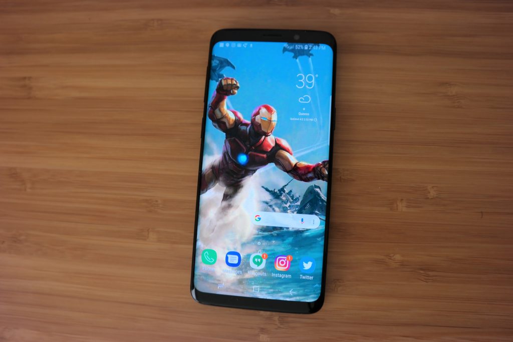 Samsung Galaxy S9 display