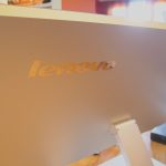 Lenovo IdeaCentre A720: An All In One PC - Back of Computer - logo