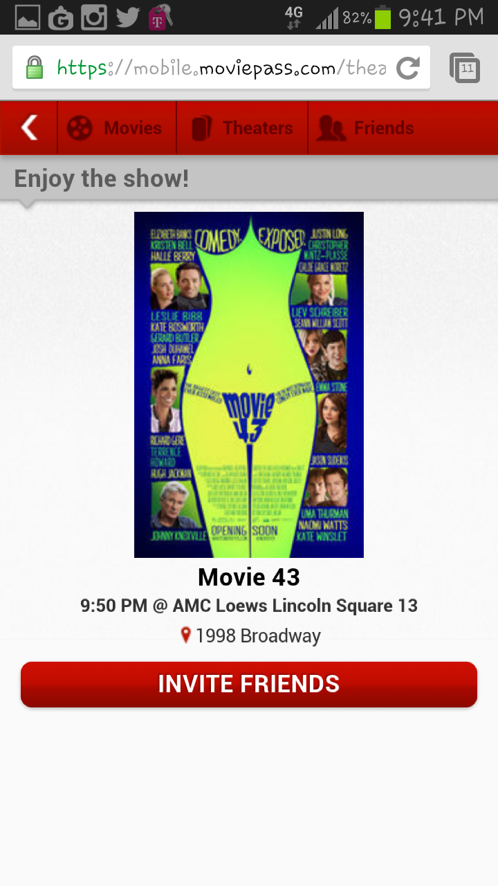 Movie Pass - Unlimited Movie Tickets - Invite Friends - Netflix for Theaters - G Style Magazine