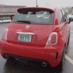 2013 Fiat 500 Abarth rear exterior