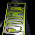 Band Flat Ribbon Car Charger by TYLT - G Style Magazine - Box