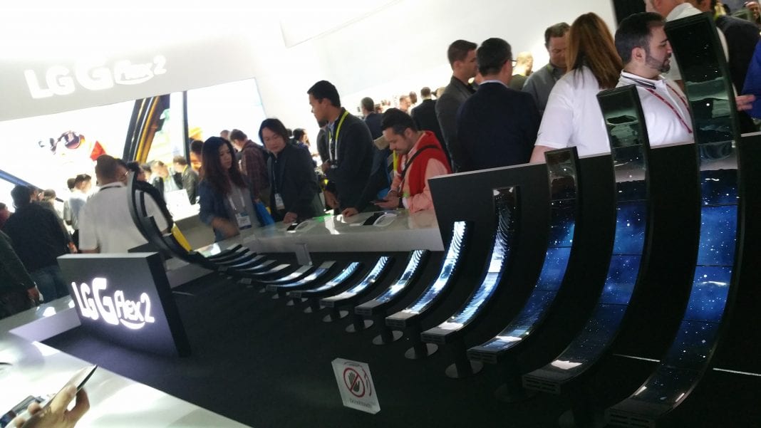 LG G Flex 2 CES 2015