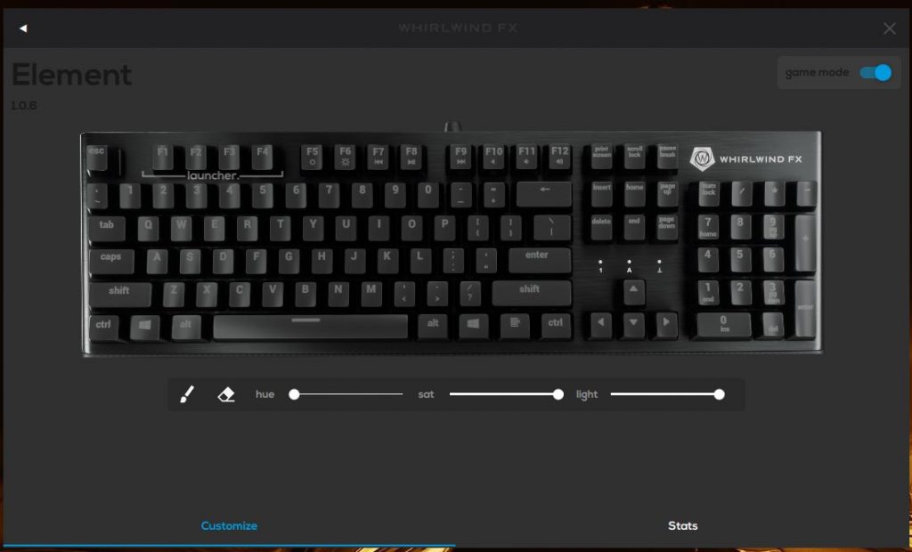 Whirlwind FX Element
