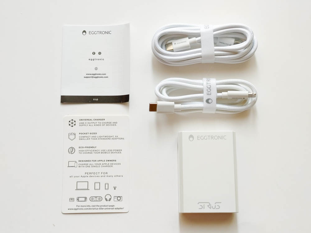 Eggtronic Sirius 65W Universal Charger