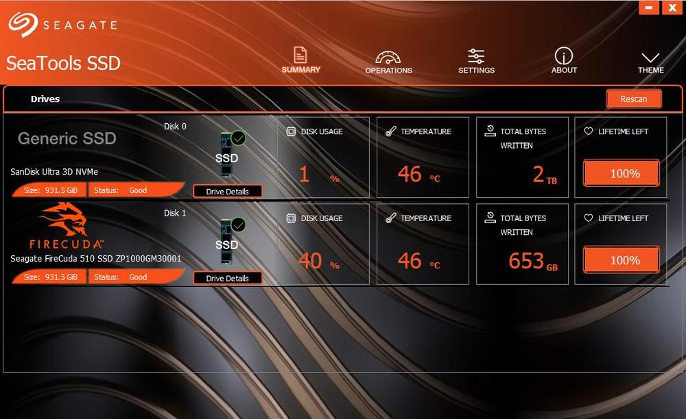 Seagate FireCuda 510 NVMe SSD